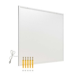 Infrapunapaneeli 290 W, 620 x 520 mm, valkoinen, seinäasennus