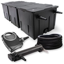 SunSun lampisuodatinsetti CBF 350C 90 000 l NEO 7000 pumppu 7000 l h CUV 324 UVC selkeytin 24 W 25 m letku