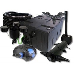 SunSun lampisetti CBF 550 suodatin 60000 l CTF 12000 pumppu CUV 224 UV puhdistin 24W CSP 250 pintaskimmeri