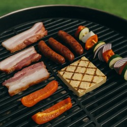 Massiivinen valurautaritilä pyöreä 54 5 cm pallo ja pyörögrilleille