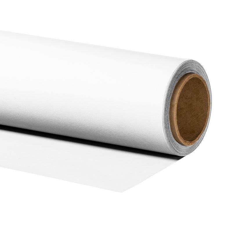 Walimex pro taustapaperi 1,35 x 10 m, valkoinen, heijastamaton