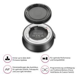 Samyang AF 14mm f 2 8 ultralaajakulmaobjektiivi Nikon F kiinnitykselle ja Lens Station