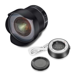 Samyang AF 14mm f/2.8 ultralaajakulmaobjektiivi Nikon F -kiinnitykselle ja Lens Station