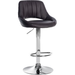 Milet-baarijakkara keinonahkaa säädettävä pyörivä metallirunko