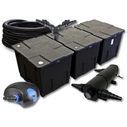 SunSun lampisuodatinsetti CBF 350C 90000 l CTF 12000 pumppu 12000 l h CUV 224 UVC selvityin 24 W 25 m letku
