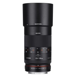 Samyang 100mm f 2 8 makro objektiivi Canon EF manuaalitarkennus