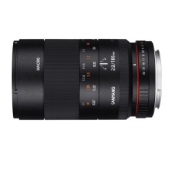 Samyang 100mm f/2.8 makro-objektiivi Canon EF, manuaalitarkennus