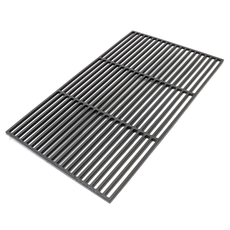 Massiivinen valurautaritilä 60 x 40 cm hiili- ja kaasugrilleille