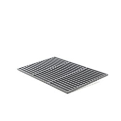 Massiivinen valurautaritilä 60 x 40 cm hiili- ja kaasugrilleille