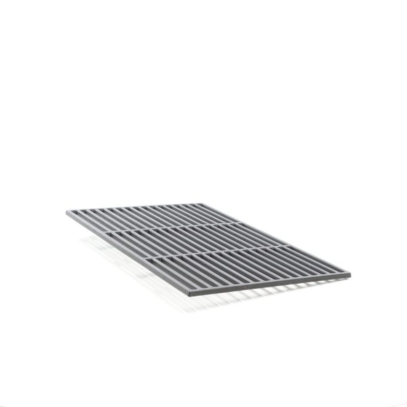Massiivinen valurautaritilä 60 x 40 cm hiili- ja kaasugrilleille