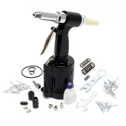Paineilmaniittauspistooli 2 4 4 8 mm sokeille niiteille setti