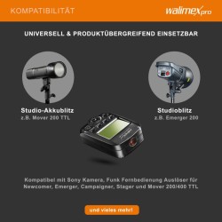 Walimex pro Operator TTL T S langaton salamanohjain Sony kameroille