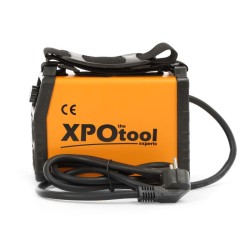 XPOtool MMA-puikkohitsauskone 20-120A IGBT-invertteri, varusteilla, Arc-force, Hot-start ja Anti-stick