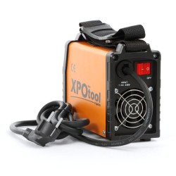 XPOtool MMA-puikkohitsauskone 20-120A IGBT-invertteri, varusteilla, Arc-force, Hot-start ja Anti-stick