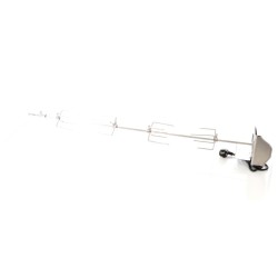 Rotisserie grillivarras 112 cm ruostumaton teräs 230V 4 lihakiinnikettä