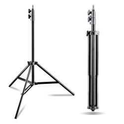 Walimex pro AIR 200 valaisinjalkasetti 2 kpl alumiini ilmajousitus 200 cm kuljetuslaukulla