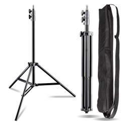 Walimex pro AIR 200 valaisinjalkasetti 2 kpl, alumiini, ilmajousitus, 200 cm, kuljetuslaukulla