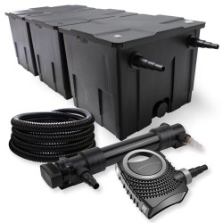 SunSun lampisuodatinsetti CBF 350C 90 000 l NEO 10000 10 000 l h CUV 636 UV selkeytin 36W 25m letku 25mm
