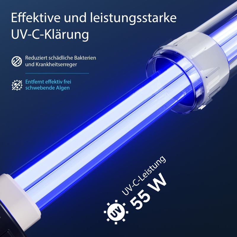 SunSun CPF-50000 Moving Bed -painesuodatin 13 000 l/h 55 W UVC