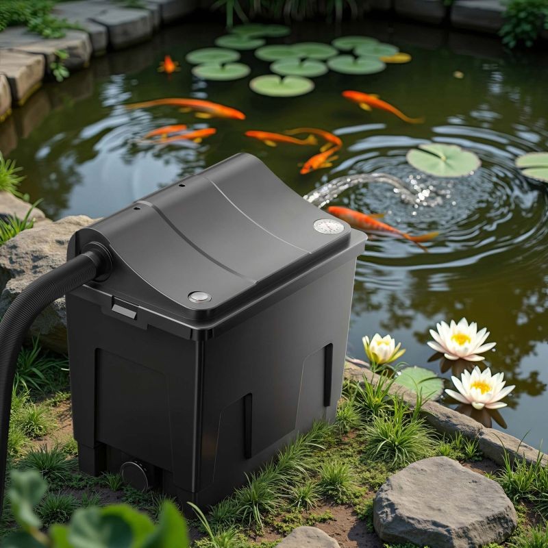 SunSun CBF-200A Bio-suodatin koi-lammille, 1-kammioinen, 6000 l/h
