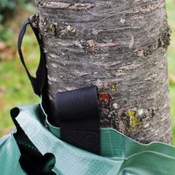 Kastelupussit puille 75 l, 5 kpl, vihreä PVC, 35-40 mm puille