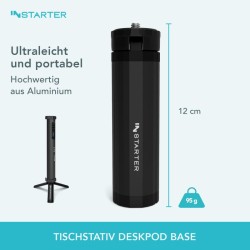 Instarter Spectar RGB LED-M-Tube 0.6 LED-valotanko 10 W, Bi-Color, magneettinen videovalo striimaukseen