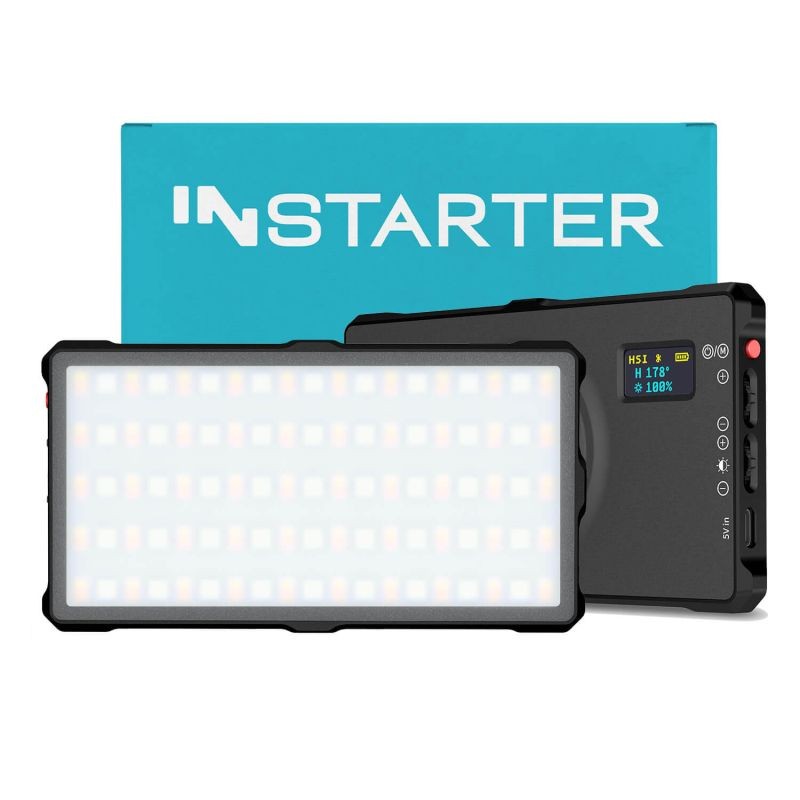 Instarter Spectar RGB M-Pocket LED 0.7 videovalo, 10 W, Bi-Color, magneettikiinnitys, diffuusori
