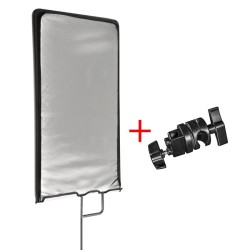 Walimex pro 4in1 heijastinpaneeli 60x96 cm ja kiinnike