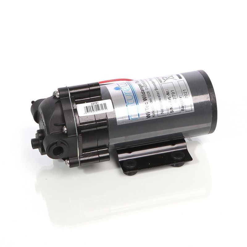 Paineenkohotuspumppu käänteisosmoosijärjestelmään 2300 l/vrk 108 W DC 24 V 2-5 bar