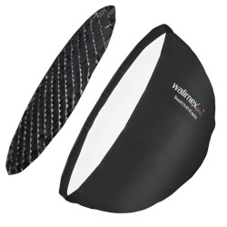 Walimex pro Studio Line Beauty Dish -softbox QA65, 65 x 35 cm, kenno, diffuusorit, kantolaukku