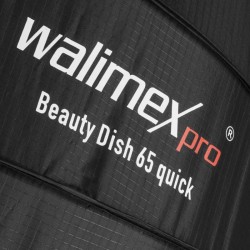Walimex pro Studio Line Beauty Dish -softbox QA65, 65 x 35 cm, kenno, diffuusorit, kantolaukku