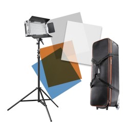 walimex pro LED 500 Artdirector LED paneelivalosetti 3 kpl himmennettävä