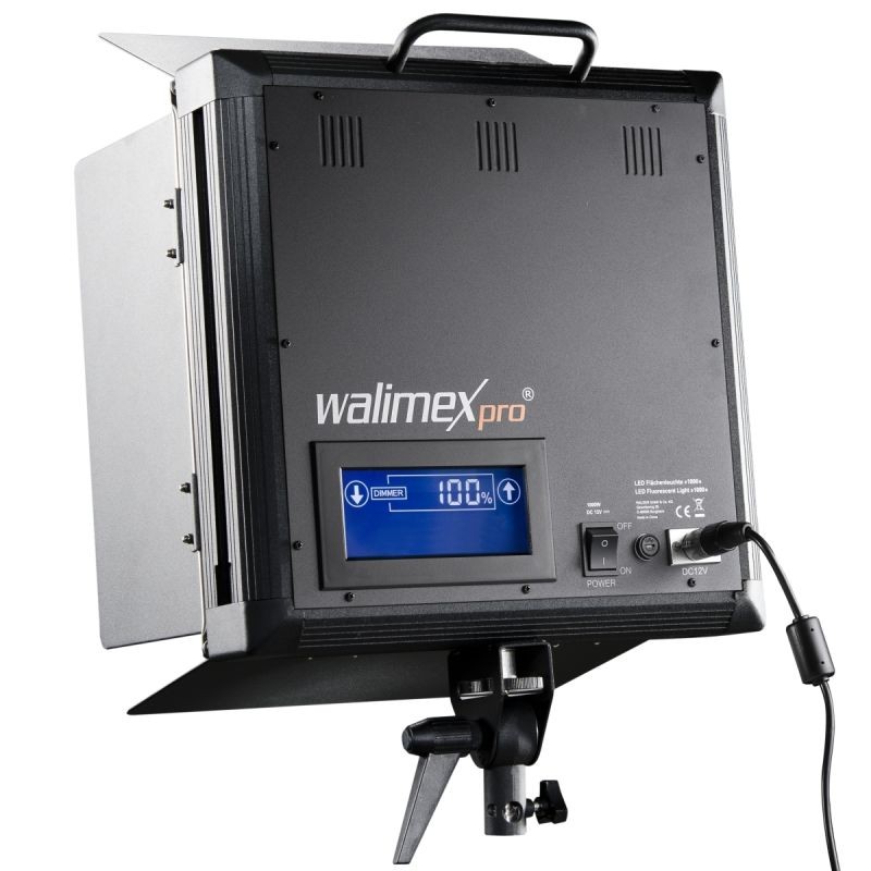 walimex pro LED 500 Artdirector LED-paneelivalosetti, 3 kpl, himmennettävä