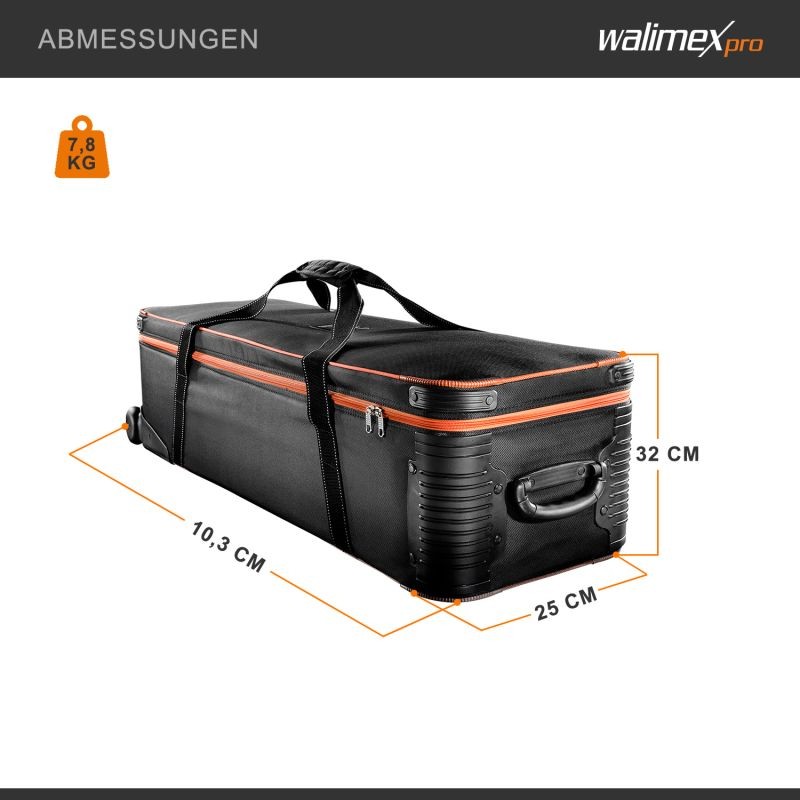 walimex pro LED 500 Artdirector LED-paneelivalosetti, 3 kpl, himmennettävä