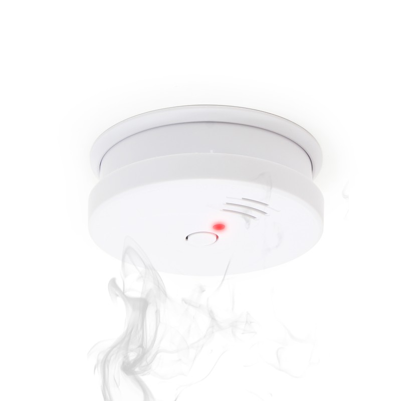 80 kpl palovaroitin, langaton, 9V paristo, 85 dB, DIN EN 14604, valkoinen