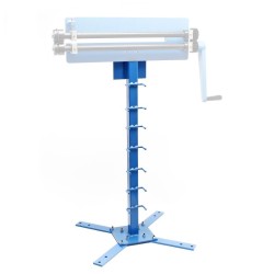 Teline taivutus ja urituskoneille 810 x 450 mm sininen lattia asennus