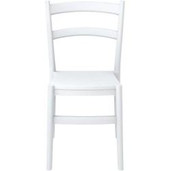 Tiffany-tuoli pinottava muovinen ulkokäyttöön sopiva moderni