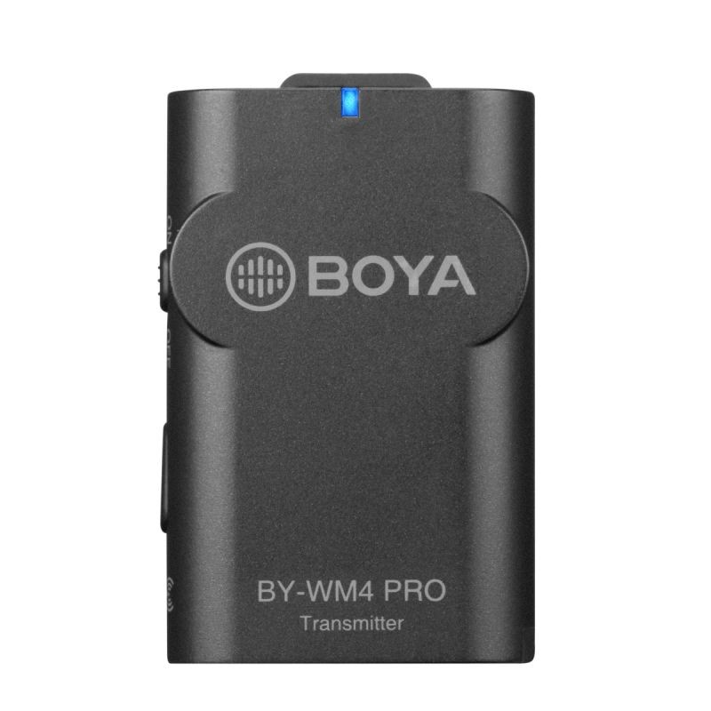 Walimex pro Boya WM4 Pro K-1 langaton lavalier-mikrofonisetti, 60 m, 3,5 mm, 120 cm kaapeli, kuljetuscase