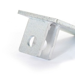 Yhdistelmäkytkin vetopalkille ja pallopäälle teräs 260 x 140 mm
