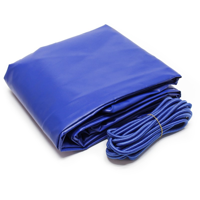 Peräkärryn kuormapeite 2075 x 1140 x 900 mm, 1000D-polyesteri, sininen