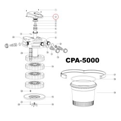 SunSun CPA-5000 sähköliitäntäyksikkö varaosa painesuodattimeen, UVC-lamppu 11 W, 8000 l/h