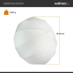 Walimex pro Essential Ballon Softbox 65 cm, Bowens-adapterilla
