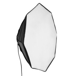 Walimex pro Daylight 1000 studiovalaistussetti, Octagon-softbox 60 cm, 4x 35 W LED-polttimoa