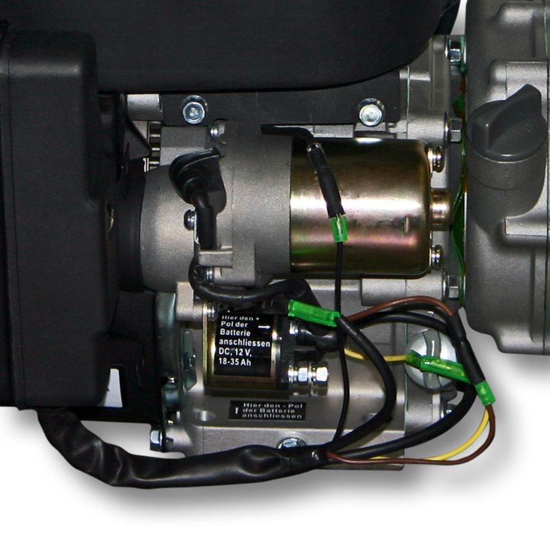 LIFAN 177 bensiinimoottori 270 cm³ 6,6 kW 9 PS öljykylpykytkin ja 2:1 vähdistin sähköstartti