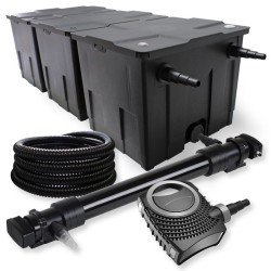 SunSun lampisuodatinsetti CBF 350C 90000 l NEO 10000 pumppu 10000 l h CUV 672 UV suodatin 72 W 25 m letku