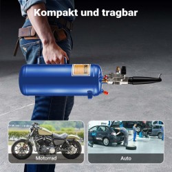 Paineilman renkaiden täyttölaite 7 l 6 8 bar autoille ja moottoripyörille