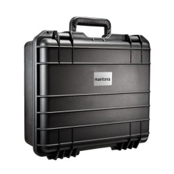Mantona Outdoor Schutzkoffer M+ vedenpitävä suojalaukku 18 l, pölytiivis, iskunkestävä, vaahdomuovivuorauksella