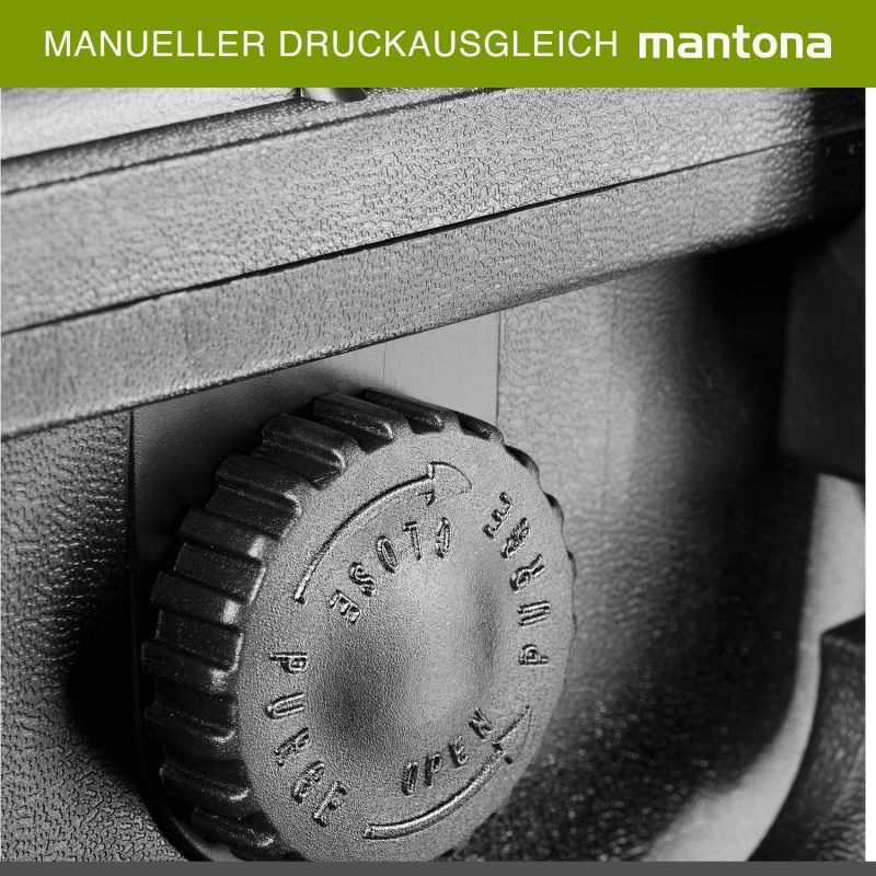 Mantona Outdoor Schutzkoffer M+ vedenpitävä suojalaukku 18 l, pölytiivis, iskunkestävä, vaahdomuovivuorauksella