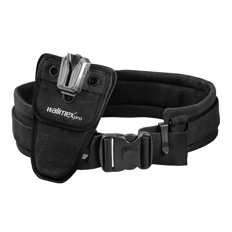 Walimex pro Kameravyö V-Dock Argus ja V-Clip - vyöjärjestelmä holsterilla