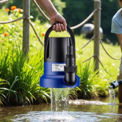 Likaveden uppopumppu 400 W, 7000 l/h, nostokorkeus 7 m, matala imutaso 1 mm